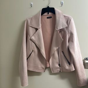 Pink biker Jacket, size M.